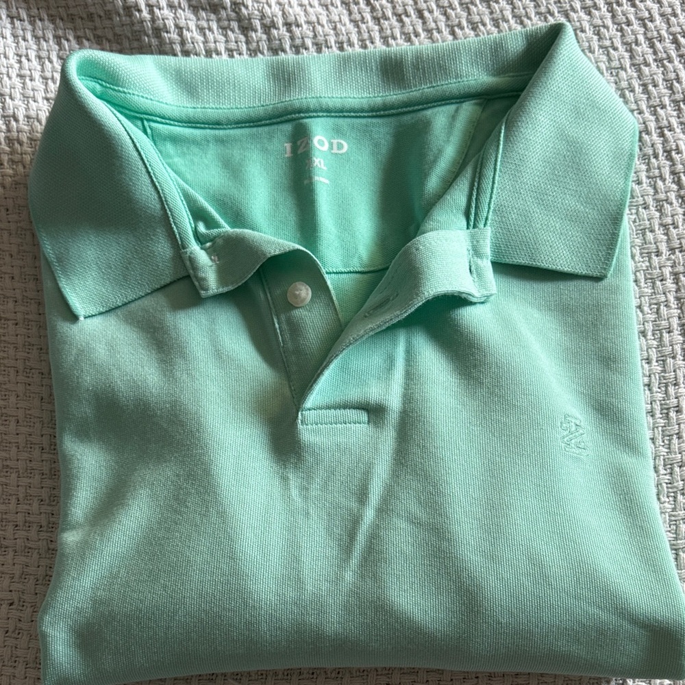 Izod Light Green Polo Shirt